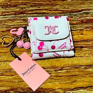 Juicy Couture Pink and White Wallet